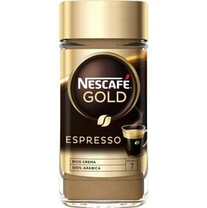 Kávé NESCAFÉ GOLD Espresso, instant kávé, 200 g