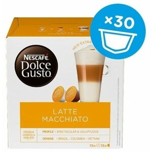 Kávékapszula NESCAFÉ® Dolce Gusto® Latte Macchiato, 15 adag