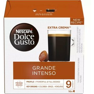 Kávékapszula NESCAFÉ® Dolce Gusto® Grande Intenso - kávé kapszula - 16 db