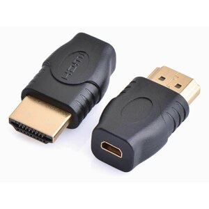 Átalakító PremiumCord Adapter micro HDMI Type D female - HDMI Type A male