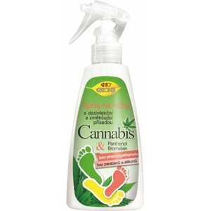 Lábspray BIONE COSMETICS Cannabis lábspray fertőtlenítő összetevővel 260 ml