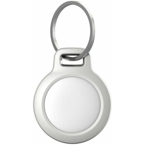 AirTag kulcstartó Nomad Rugged Keychain White Apple AirTag