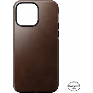 Telefon tok Nomad Modern Leather MagSafe Case Brown iPhone 14 Pro Max
