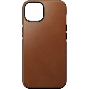 Telefon tok Nomad Modern Leather MagSafe Case English Tan iPhone 14