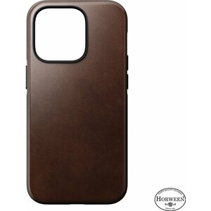 Telefon tok Nomad Modern Leather MagSafe Case Brown iPhone 14 Pro