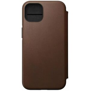 Mobiltelefon tok Nomad Leather MagSafe Folio Brown iPhone 14
