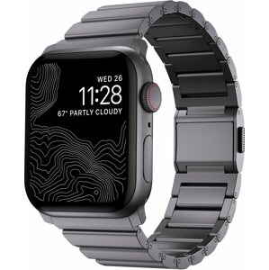 Szíj Nomad Aluminum Band Space Grey Apple Watch 42/44/45/Ultra 49mm