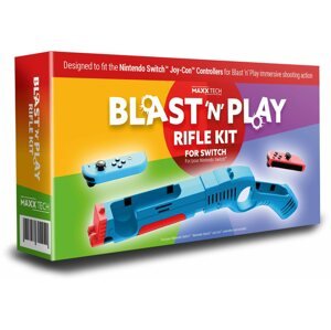 Kontroller tartozék Blast 'n' Play Rifle Kit - Nintendo Switch tartozékai