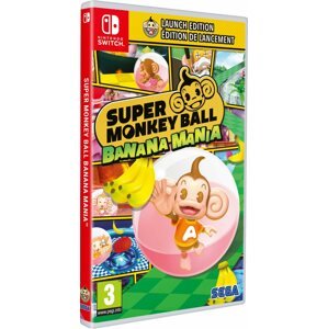 Konzol játék Super Monkey Ball: Banana Mania - Launch Edition - Nintendo Switch