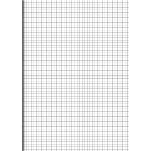 Irodai papír NOTES különálló ívek A3, négyzetrácsos, 200 lap