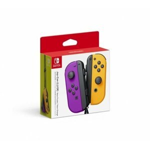 Kontroller Nintendo Switch Joy-Con kontroller - Neon Purple/Neon Orange