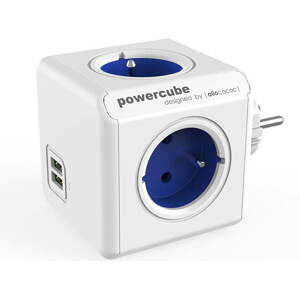 Elosztó PowerCube Original USB kék