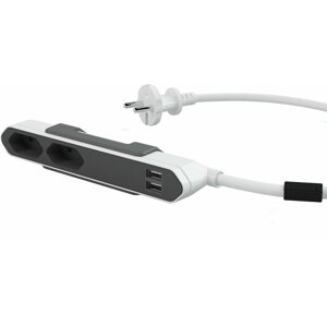 Tápkábel PowerBar PowerCube USB 1.5 m