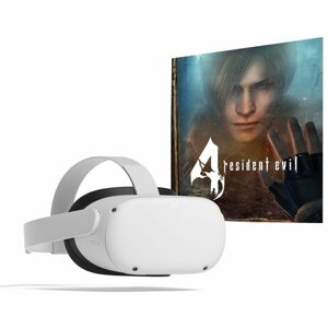 VR szemüveg Meta Quest 2 (128GB) + Resident Evil 4 Bundle
