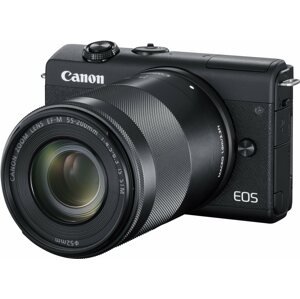Digitális fényképezőgép Canon EOS M200 + EF-M 15-45mm f/3.5-6.3 IS STM + EF-M 55-200mm f/4.5-6.3 IS STM