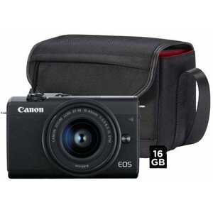 Digitális fényképezőgép Canon EOS M200 + EF-M 15-45 mm f/3.5-6.3 IS STM Value Up Kit