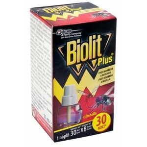 Rovarriasztó BIOLIT Plus folyadék utántöltő 31 ml