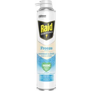 Rovarriasztó RAID Essentials Freeze spray csúszó-mászó rovarok ellen 350 ml