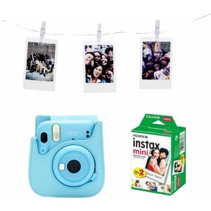 Instant fényképezőgép Fujifilm Instax mini 11 Light Set Sky Blue