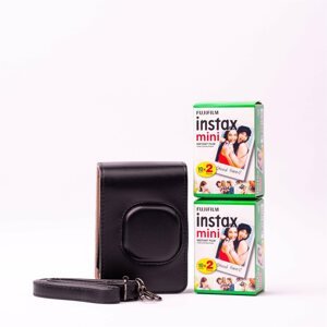 Fotópapír Fujifilm Instax mini Liplay case black bundle