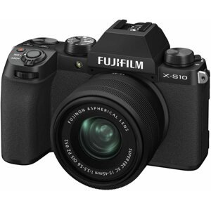 Digitális fényképezőgép Fujifilm X-S10 + XC 15-45 mm f/3,5-5,6 OIS PZ fekete