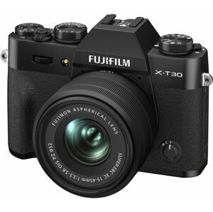 Digitális fényképezőgép Fujifilm X-T30 II fekete + XC 15-45mm