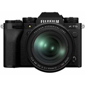 Digitális fényképezőgép Fujifilm X-T5 fekete váz + XF 16-80mm f/4.0 R OIS WR