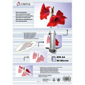 Lamináló fólia Olympia A4 / 160 fényes - 100 db-os csomag