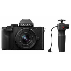 Digitális fényképezőgép Panasonic LUMIX G100 + Lumix G Vario 12-32 mm f/3,5-5,6 ASPH. Mega O.I.S. + DMW-SHGR1 állvány
