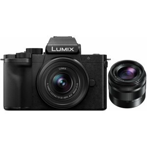 Digitális fényképezőgép Panasonic LUMIX G100 + Lumix G Vario 12-32 mm f/3,5-5,6 ASPH. Mega O.I.S. + Lumix G Vario 3 objektív