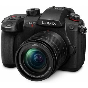 Digitális fényképezőgép Panasonic Lumix DC-GH5 Mark II + Lumix G Vario 12-60 mm f/3,5-5,6 ASPH. Power O.I.S.