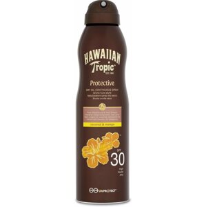 Napolaj HAWAIIAN TROPIC Protective Dry Oil Continuous Spray SPF30 177 ml