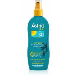 Napozó spray ASTRID SUN WET SKIN Átlátszó napozó spray OF30 150 ml