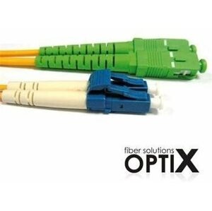 Adatkábel OPTIX SC/APC-LC optický patch cord 09/125 3m G657A