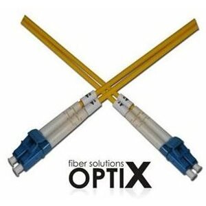 Adatkábel OPTIX LC-LC 09/125 1m G.657A optikai