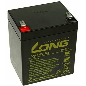 Akkumulátor szünetmentes tápegységhez Long 12V 5Ah Ólomakkumulátor F2 (WP5-12B F2)