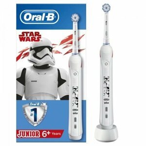 Elektromos fogkefe Oral-B Junior Csillagok háborúja Braun dizájnnal