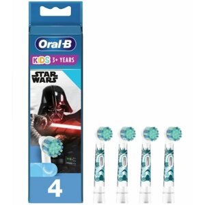 Pótfej Oral-B Kids Csillagok háborúja - Pótfejek elektromos fogkeféhez, 4 fogkefefej