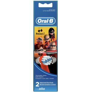 Pótfej elektromos fogkeféhez Oral-B elektromos fogkefe pótfej Incredibles 2 db