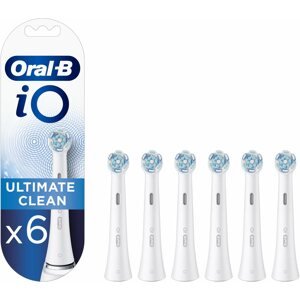Pótfej elektromos fogkeféhez Oral-B iO Ultimate Clean elektromos fogkefe pótfej, 6 db