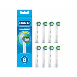 Pótfej Oral-B Precision Clean Fogkefefej CleanMaximiser technológiával, 8 db a csomagban