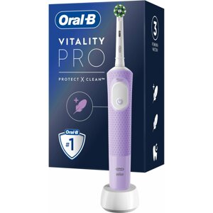 Elektromos fogkefe Oral-B Vitality Pro Elektromos Fogkefe, Lila