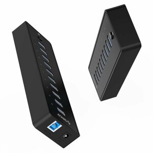 USB Hub Orico USB-A Hub 10xUSB 3.0 with power suply