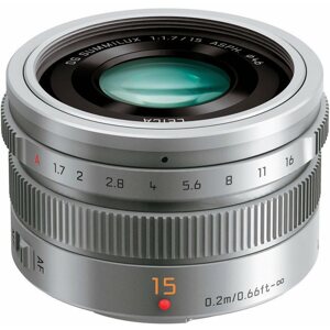 Objektív Panasonic Leica DG Summilux 15mm F1,7 ASPH ezüst