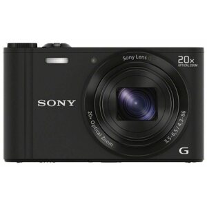 Digitális fényképezőgép Sony CyberShot DSC-WX350 fekete