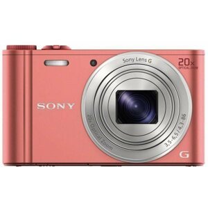Digitális fényképezőgép Sony Cybershot DSC-WX350 rózsaszín