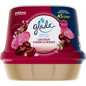 Légfrissítő GLADE Fürdőszobai légfrissítő zselé - Luscious Cherry & Peony 180g