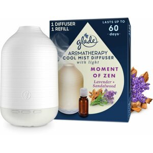 Aroma diffúzor GLADE Aromatherapy Cool Mist Diffuser Moment of Zen 1+17,4 ml