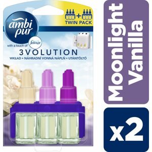 Légfrissítő AMBI PUR 3Volution Moonlight Vanília illat patront a párologtató 2 x 20 ml