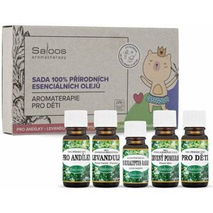 Illóolaj Saloos aromaterápia gyerekeknek (4× 10 ml, 1× 5 ml)